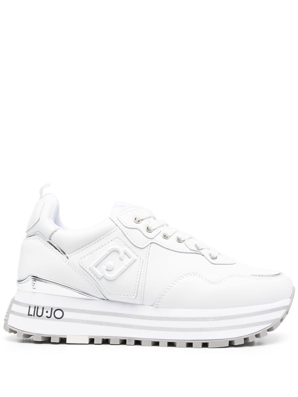 LIU JO Sneakers mit dicker Sohle 40mm - Weiß von LIU JO