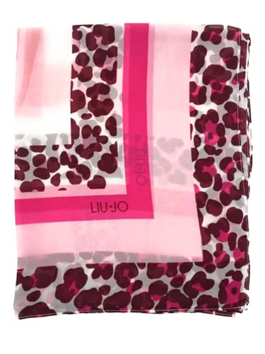 LIU JO Bedrucktes Halstuch, 72624 Pink Berry, Halstücher von LIU JO