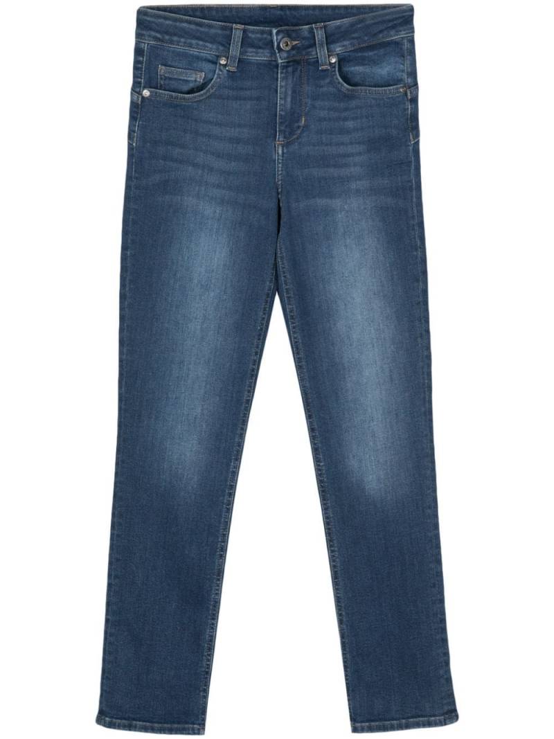 LIU JO Cropped-Skinny-Jeans - Blau von LIU JO