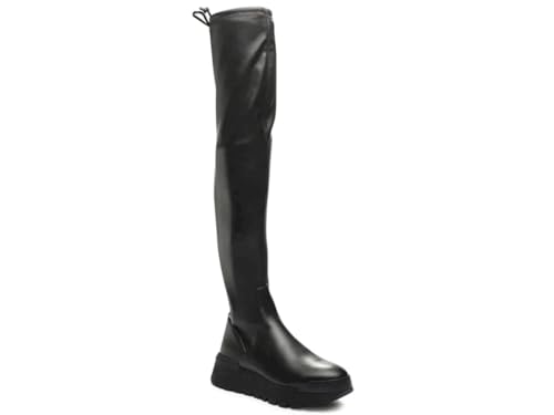 LIU JO D STIEFEL CUISSARD ECOSTRETCH, Schwarz , 38 EU von Liu Jo
