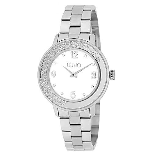 LIU JO Damen Analog Quarz Uhr mit Edelstahl Armband TLJ2056 von LIU JO