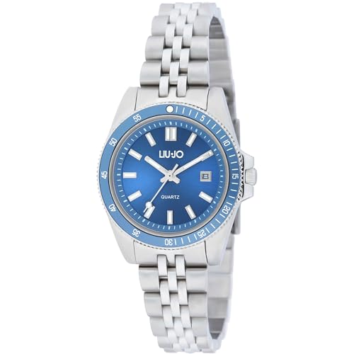 LIU JO Damen Analog Quarz Uhr mit Edelstahl Armband TLJ2320 von LIU JO