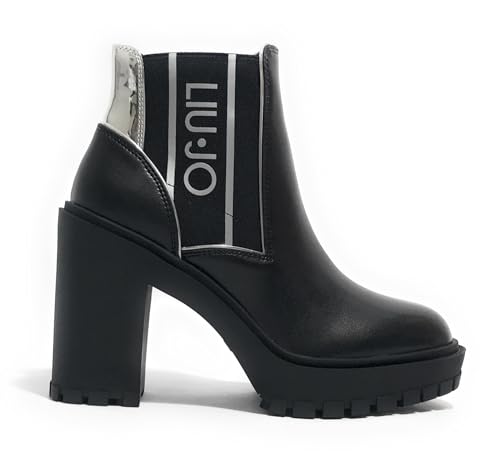 LIU JO Damen Ankle Boot Ruby 04 TC 08 Schwarz D26LJ33 SF5073 PX241 22222, Schwarz , 39 EU von LIU JO