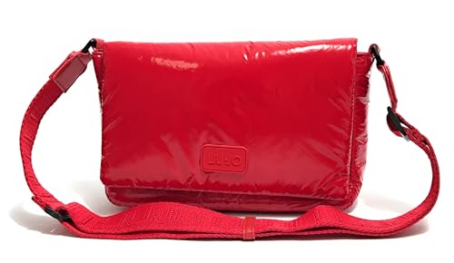 LIU JO Damentasche Messenger M Matelassè Kirsche Taschengröße: KLEIN von LIU JO