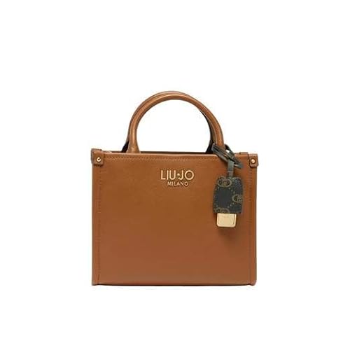 LIU JO Handtasche AF5192E0058 Handtasche mit Reißverschluss. Verfügt über eine Innentasche mit Reißverschluss und einen verstellbaren und abnehmbaren Schulterriemen. Schlüsselanhänger mit abnehmbarem von LIU JO