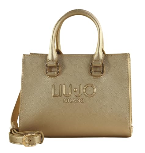 Liu Jo Handtasche Umhängetasche Halona ECS Tote Bag Light Gold goldfarben von Liu Jo