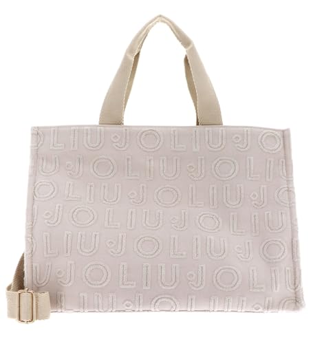 Borsa donna Liu-jo L Tote jacquard true champagne BS25LJ61 2A5013 T0300 Grande von Liu Jo