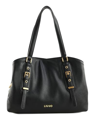Liu Jo Schultertasche Mantua ECS Satchel Nero schwarz von Liu Jo