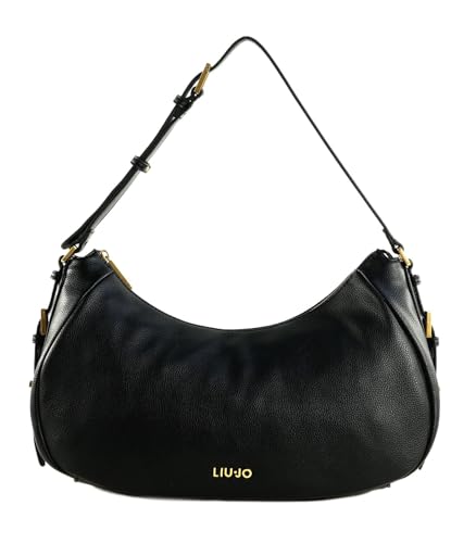 Liu Jo Schultertasche Umhängetasche Mantua ECS Hobo Bag Nero schwarz von Liu Jo