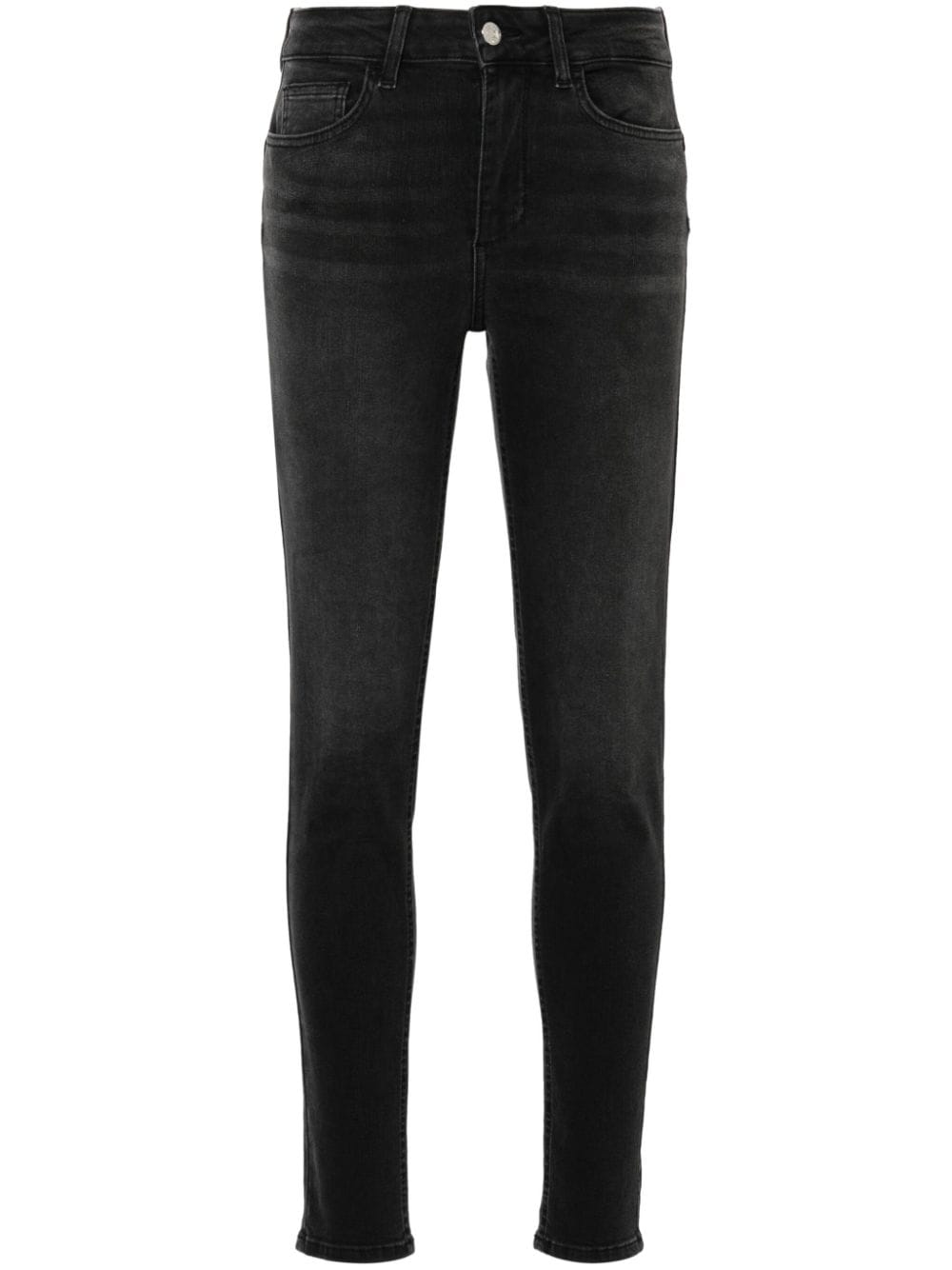 LIU JO Skinny-Jeans mit Strass - Schwarz von LIU JO