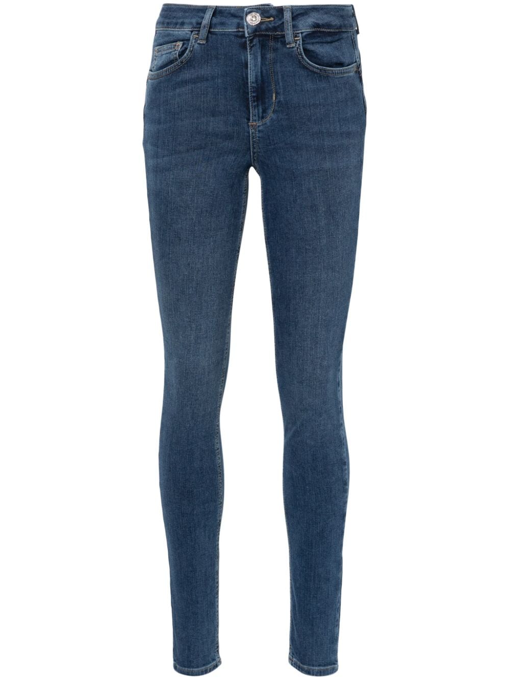LIU JO Skinny-Jeans mit hohem Bund - Blau von LIU JO