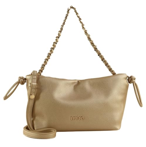 Liu Jo Umhängetasche Schultertasche Stilly ECS Crossbody Bag Light Gold goldfarben von Liu Jo