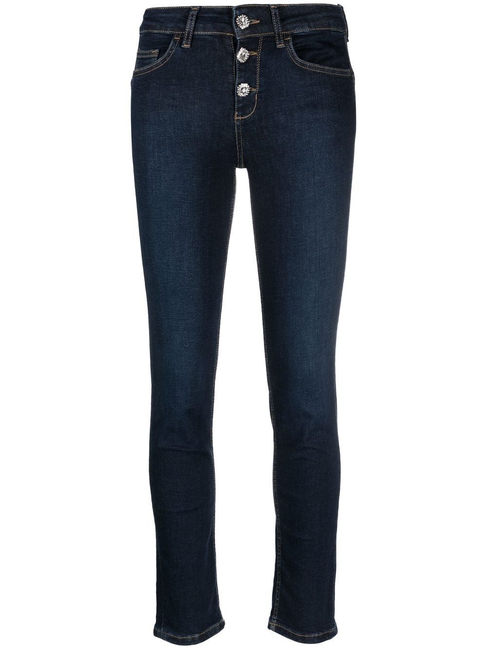 LIU JO Skinny-Jeans mit Knöpfen - Blau von LIU JO