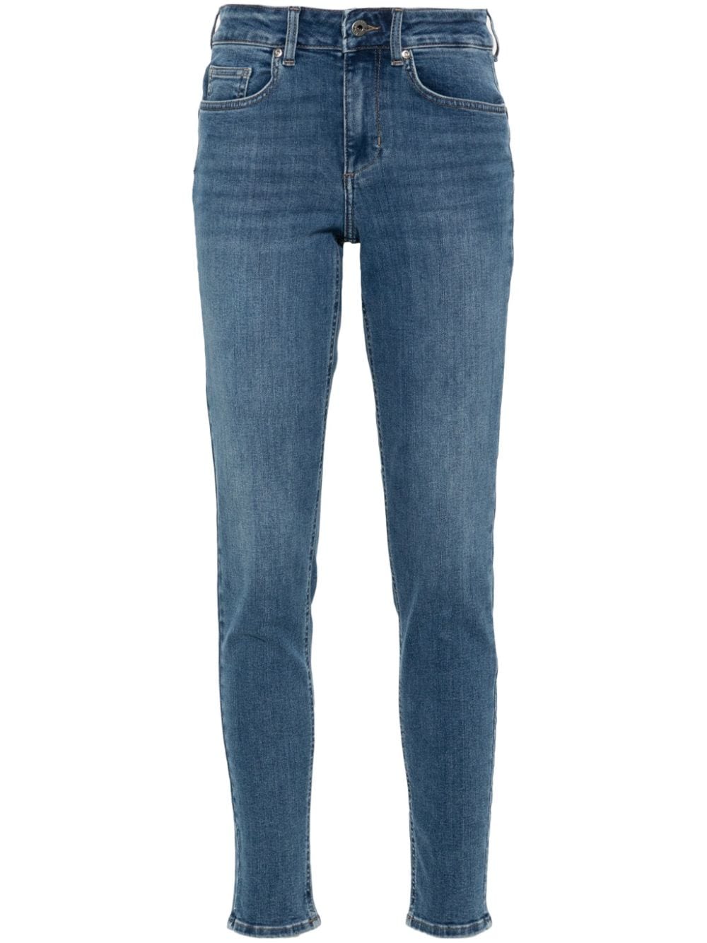 LIU JO high-rise skinny jeans - Blau von LIU JO