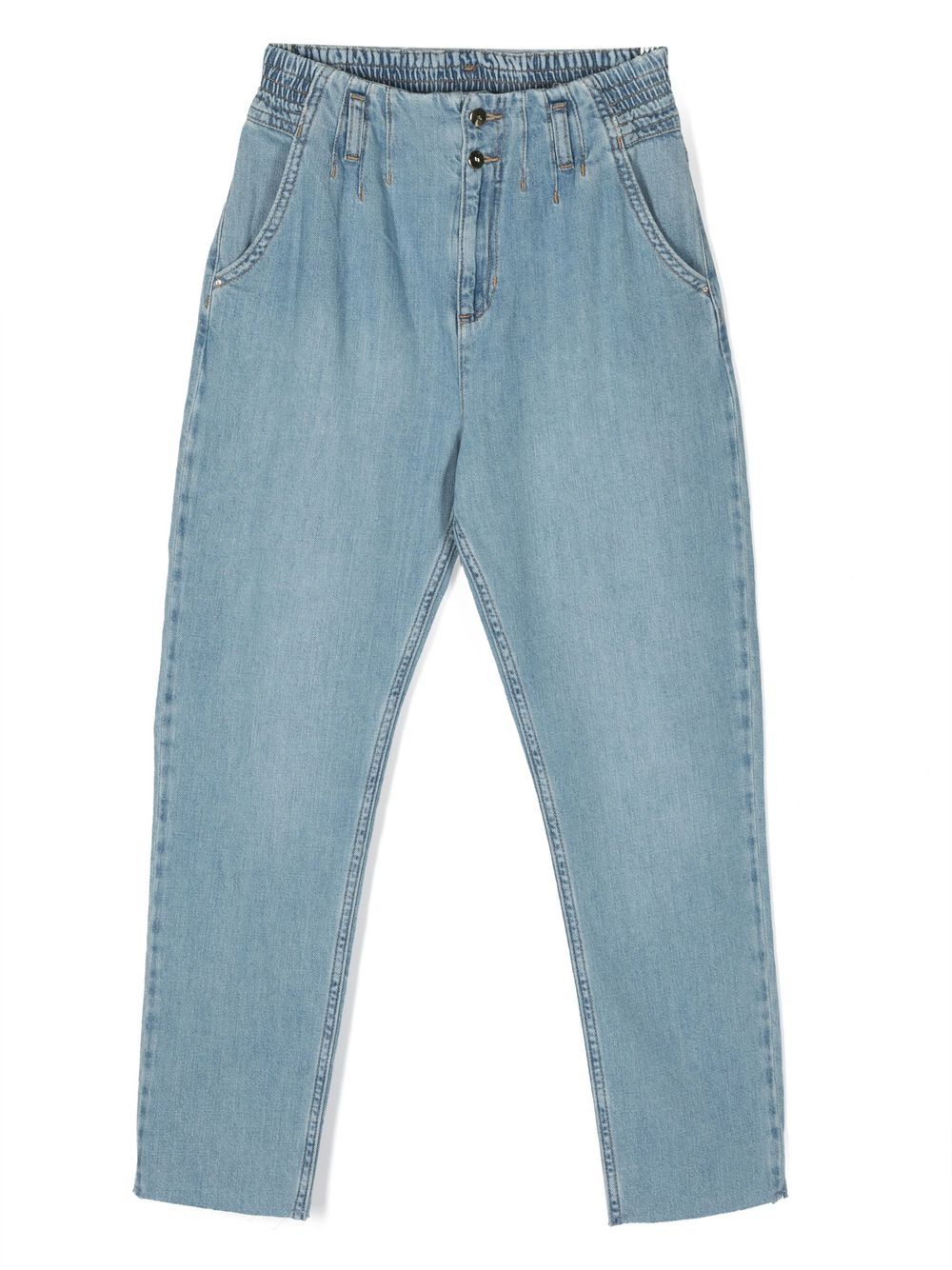 Liu Jo Kids Jeans mit hohem Bund - Blau von Liu Jo Kids