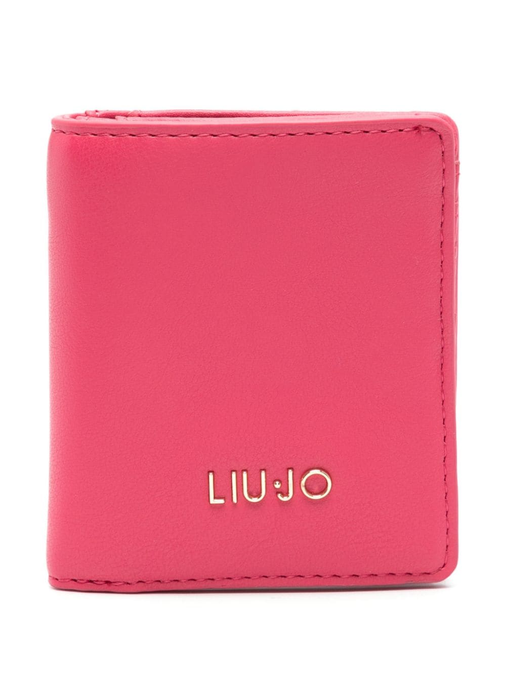 LIU JO logo-lettering wallet - Rosa von LIU JO