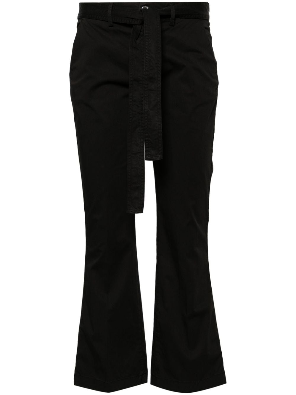 LIU JO low-rise flared trousers - Schwarz von LIU JO