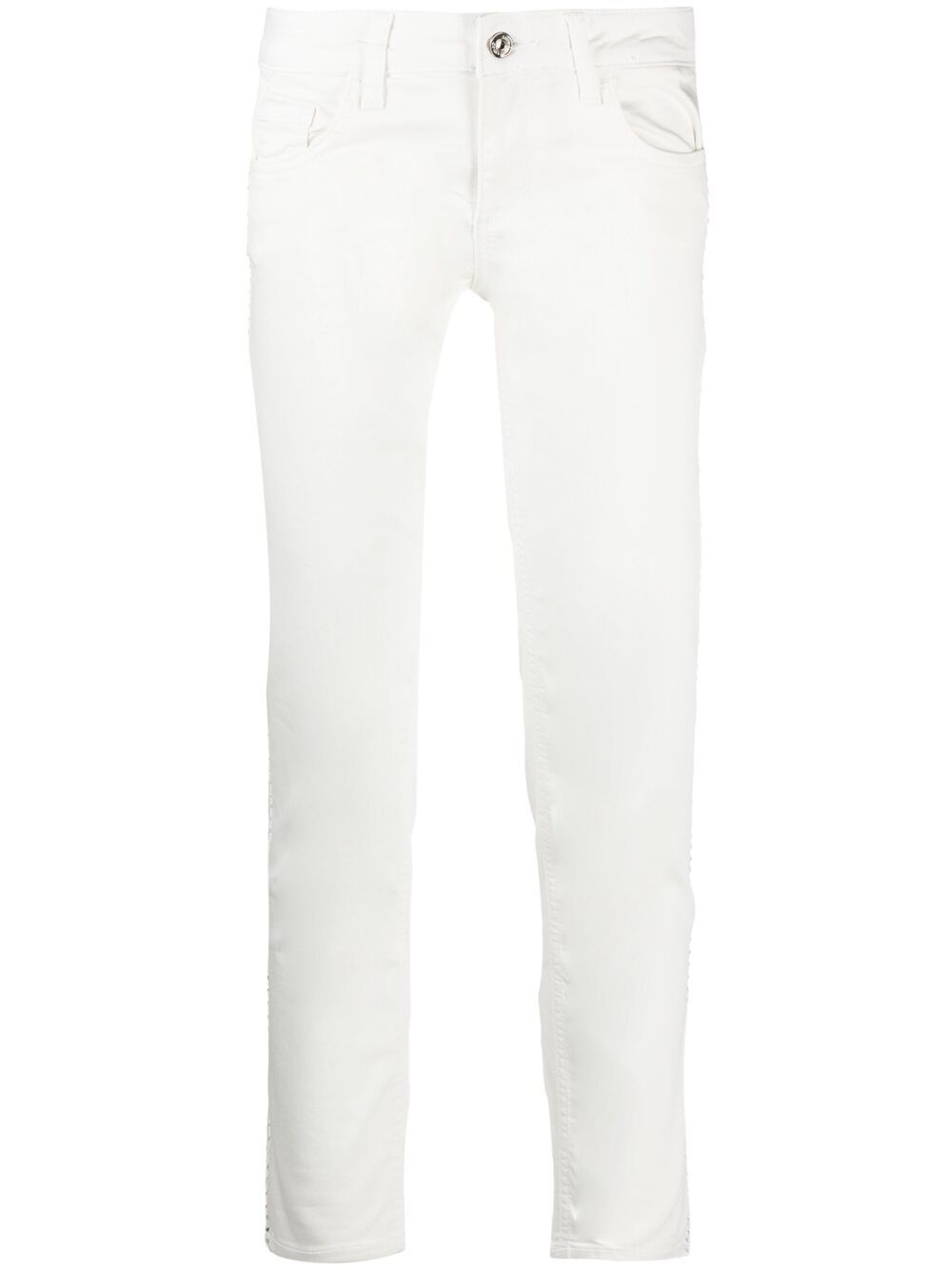 LIU JO Halbhohe Skinny-Jeans - Weiß von LIU JO