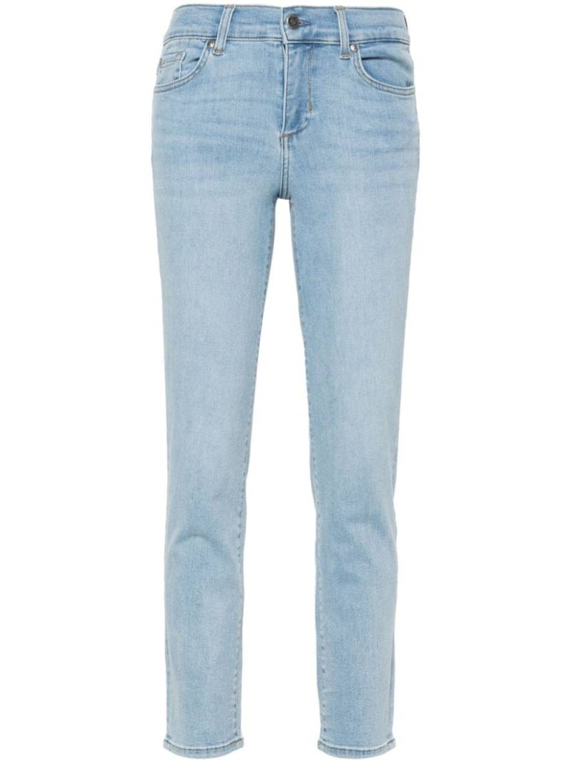 LIU JO Halbhohe Cropped-Jeans mit schmalem Schnitt - Blau von LIU JO