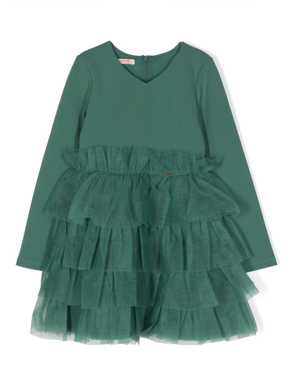 Liu Jo Kids Minikleid mit Tüllrock - Grün von Liu Jo Kids