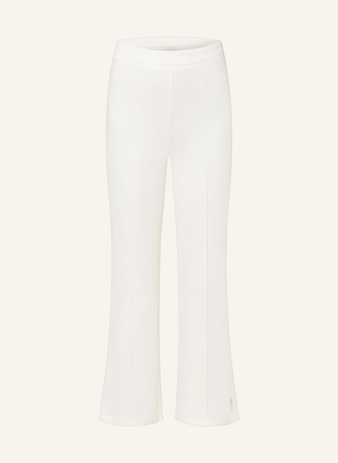 Liu Jo Bootcut-Hose Aus Jersey weiss von LIU JO