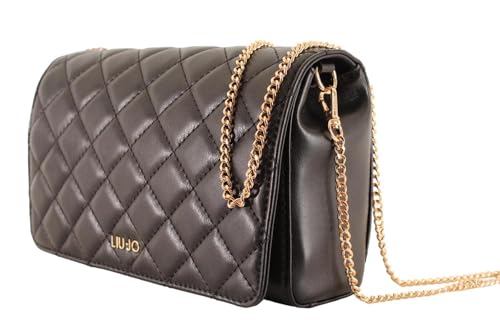 Liu Jo Damen Cross Boddy Schultertasche Umhängetasche CALIWEN Schwarz Kunstleder, Größe:-, Farbauswahl:schwarz von Liu Jo