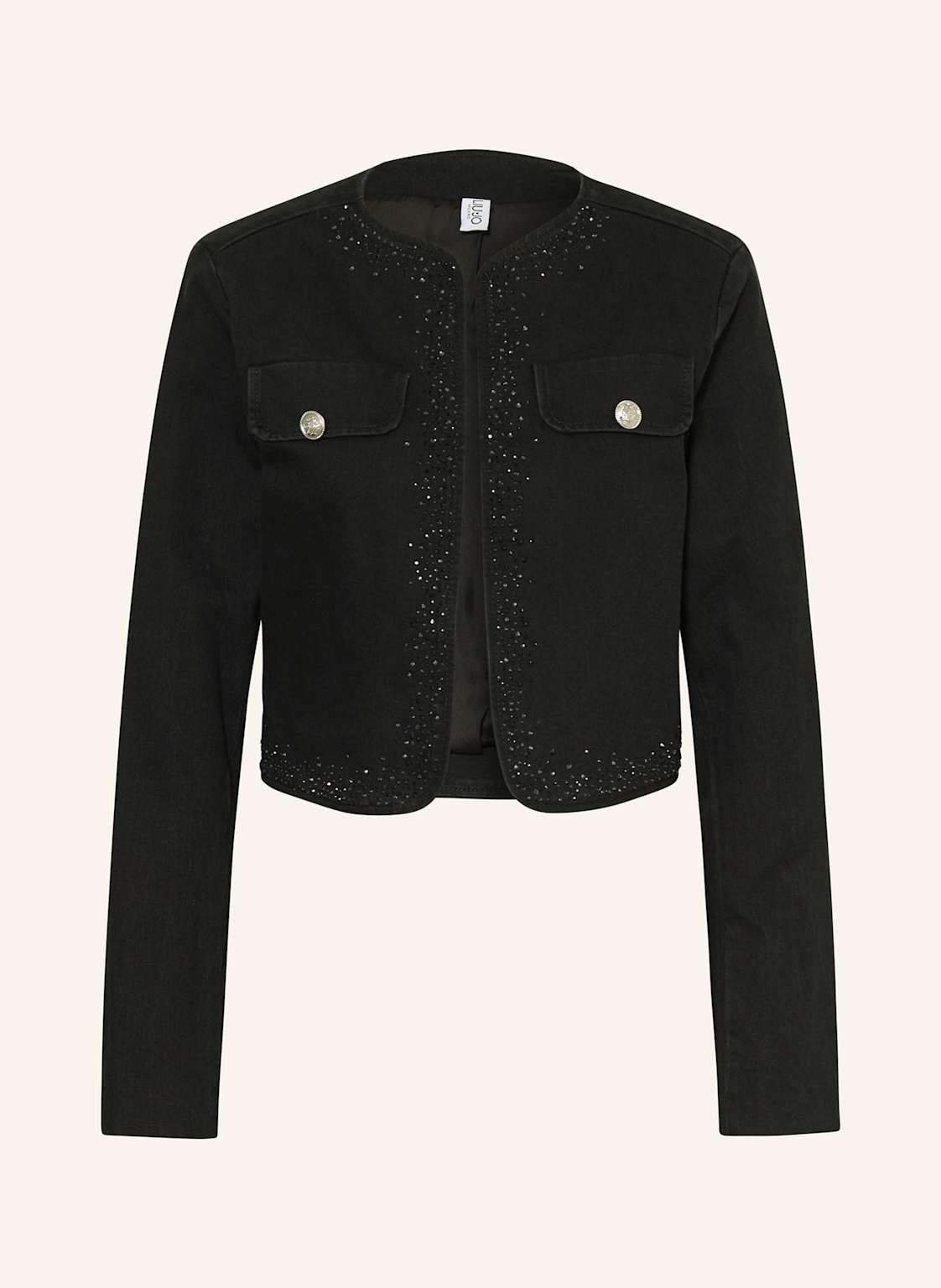 Liu Jo Jeansjacke Mit Schmucksteinen schwarz von LIU JO