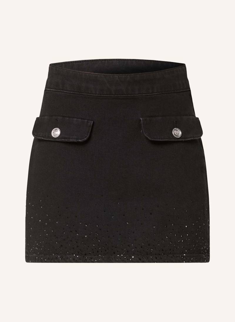 Liu Jo Jeansrock Mit Schmucksteinen schwarz Liu Jo Jeansrock Mit Schmucksteinen schwarz von LIU JO