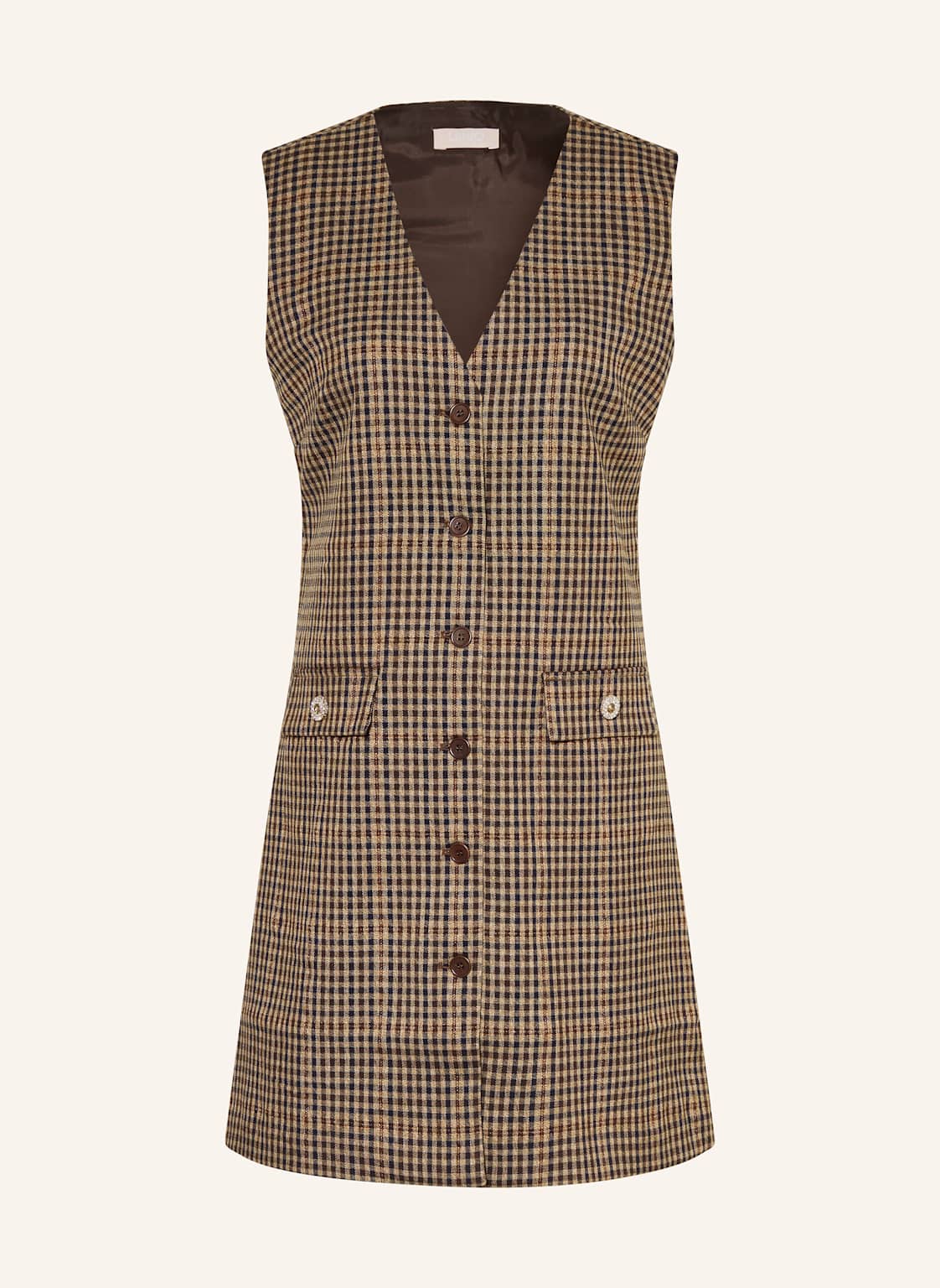 Liu Jo Kleid Mit Glitzergarn braun von LIU JO