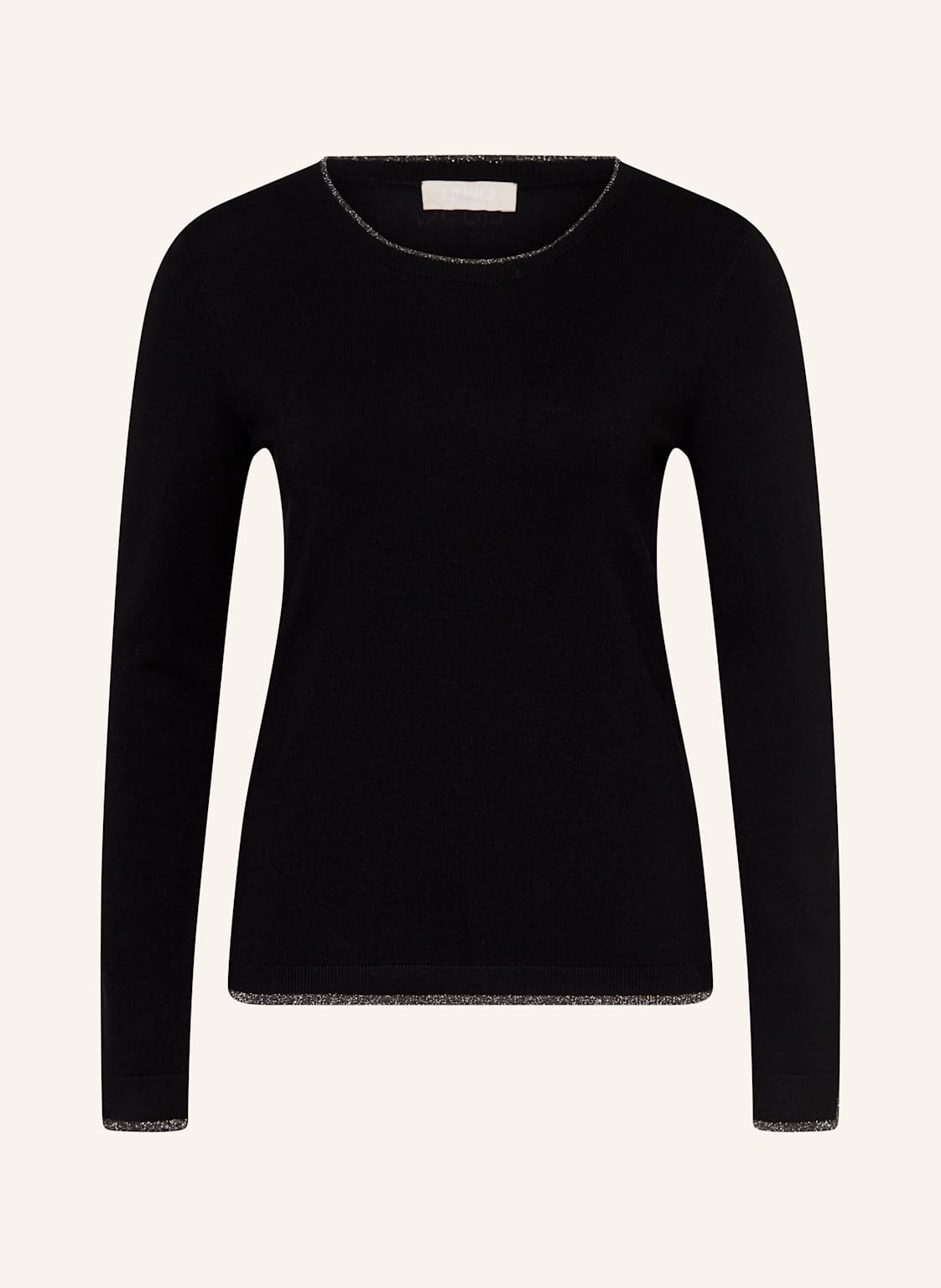 Liu Jo Pullover Mit Glitzergarn schwarz von LIU JO