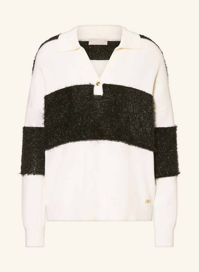 Liu Jo Pullover Mit Glitzergarn weiss Liu Jo Pullover Mit Glitzergarn weiss von LIU JO