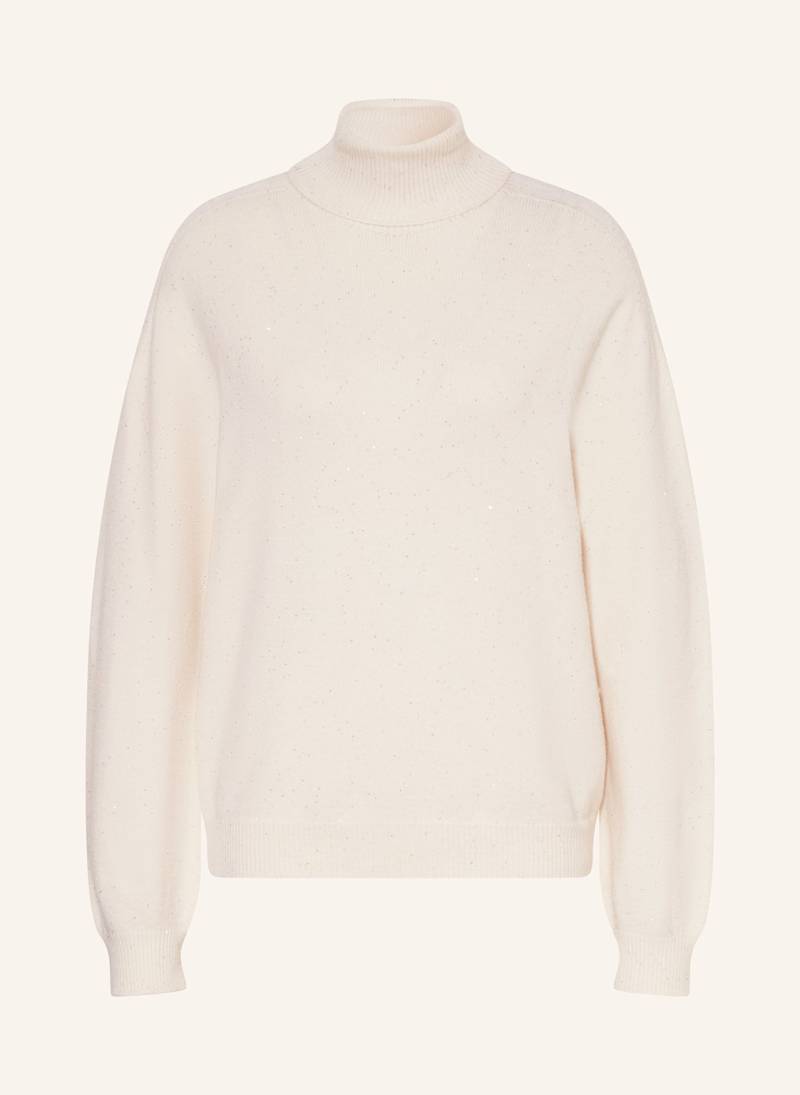 Liu Jo Rollkragenpullover Mit Pailletten weiss von LIU JO