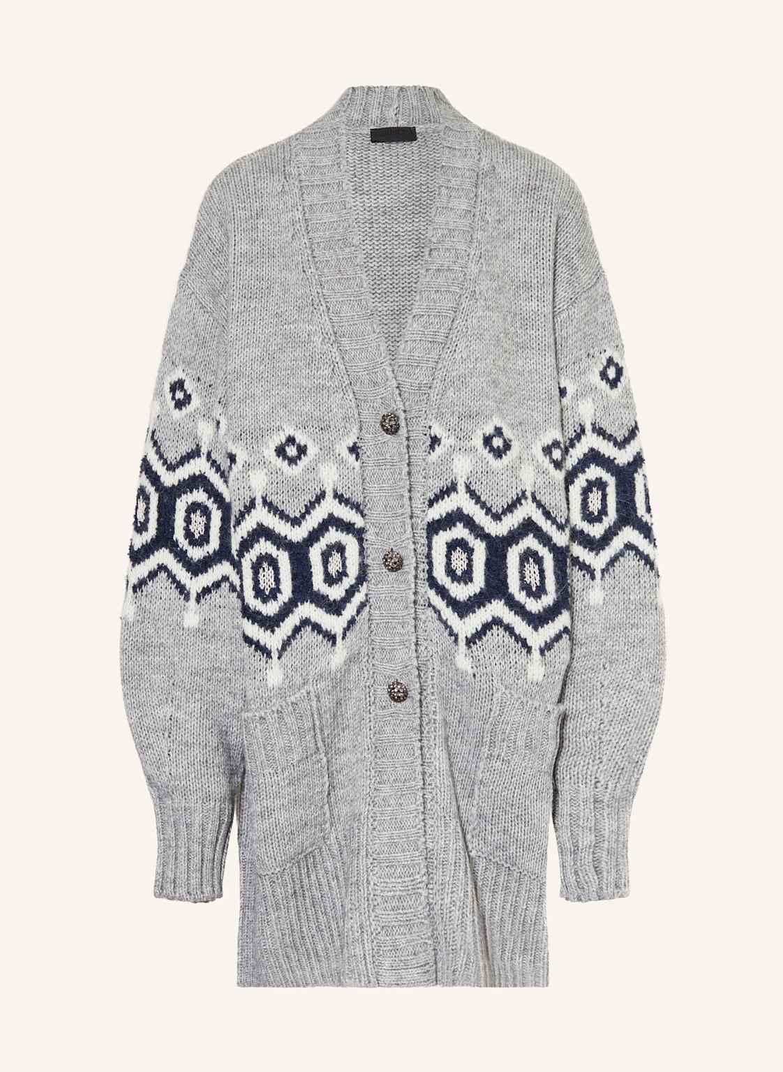 Liu Jo Strickjacke Mit Glitzergarn grau von LIU JO