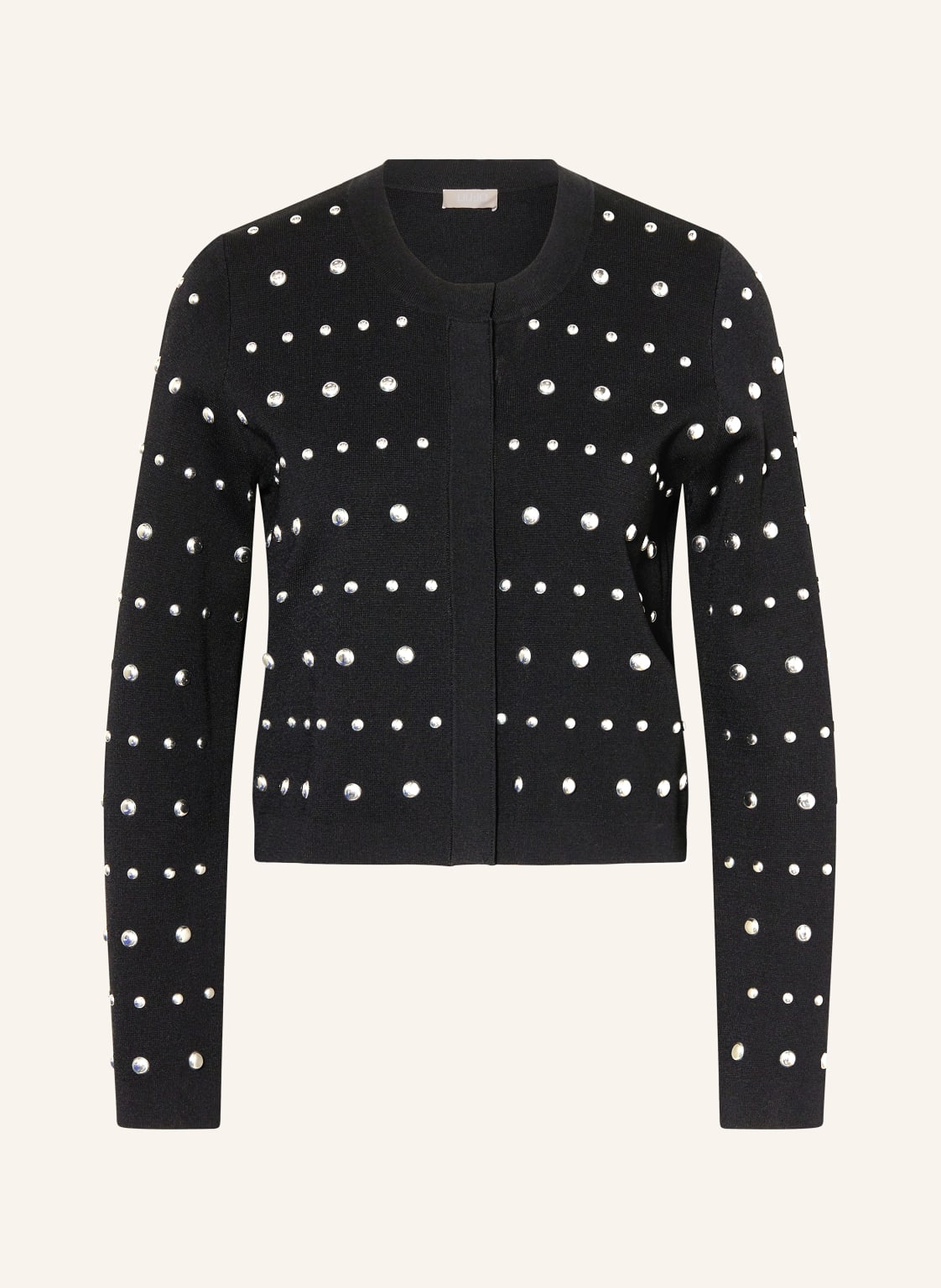 Liu Jo Strickjacke Mit Nieten schwarz von LIU JO