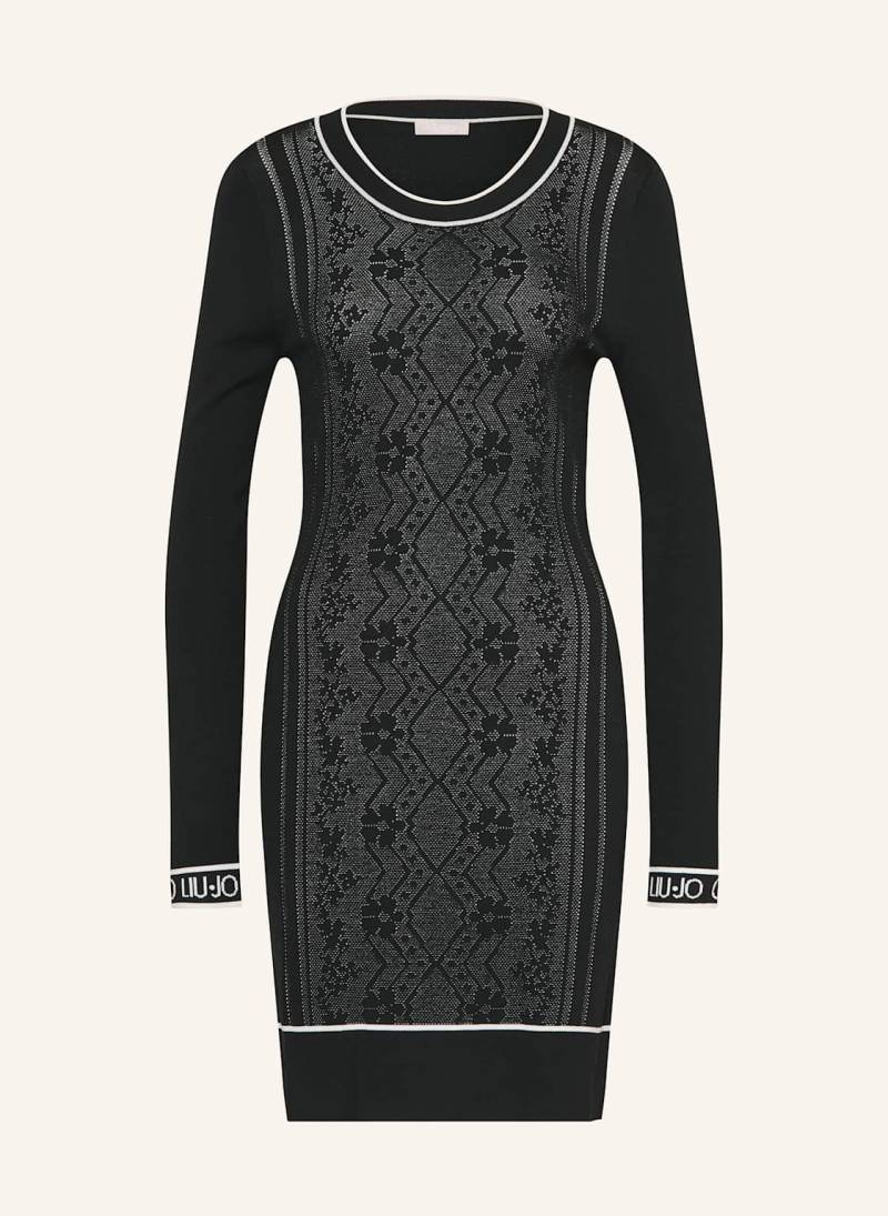 Liu Jo Strickkleid Mit Spitze schwarz von LIU JO