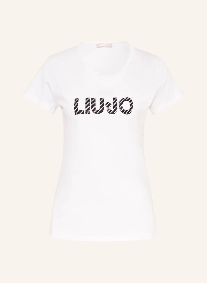 Liu Jo T-Shirt Mit Schmucksteinen weiss von LIU JO