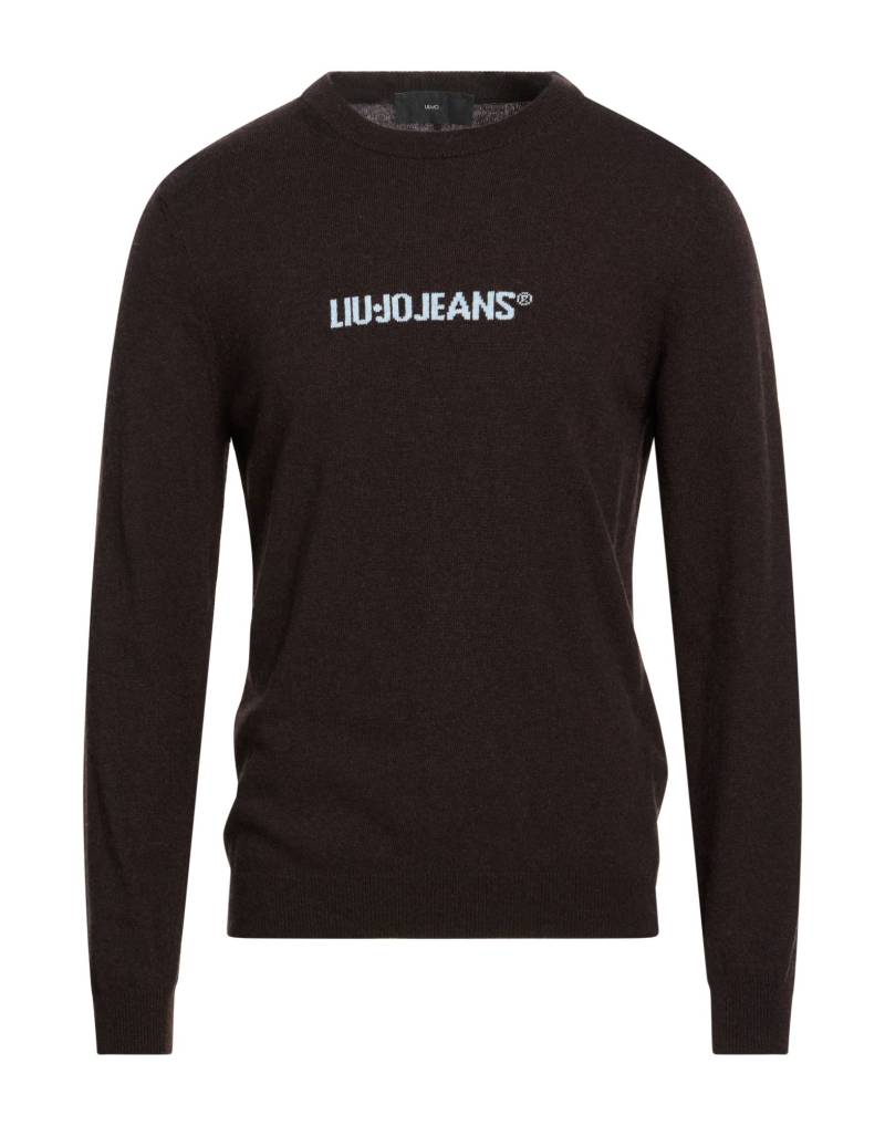 LIU •JO MAN Pullover Herren Dunkelbraun von LIU •JO MAN