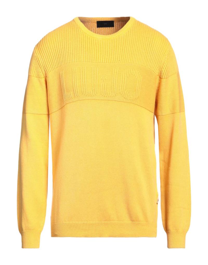 LIU •JO MAN Pullover Herren Gelb von LIU •JO MAN