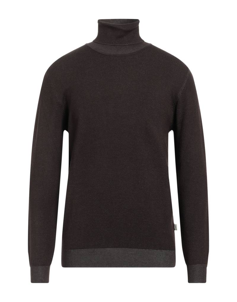 LIU •JO MAN Rollkragenpullover Herren Dunkelbraun von LIU •JO MAN