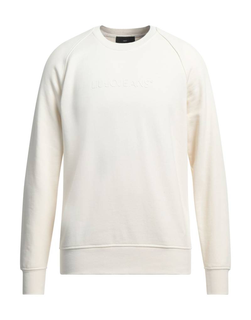 LIU •JO MAN Sweatshirt Herren Elfenbein von LIU •JO MAN
