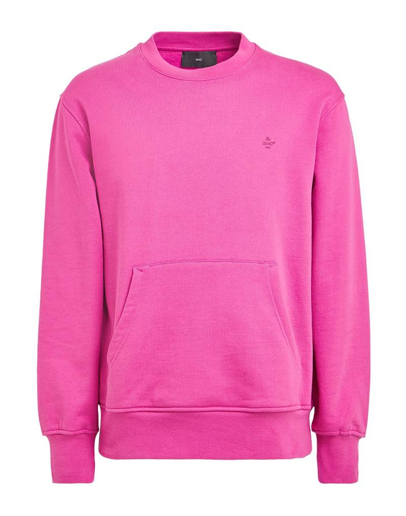 LIU •JO MAN Sweatshirt Herren Fuchsia von LIU •JO MAN