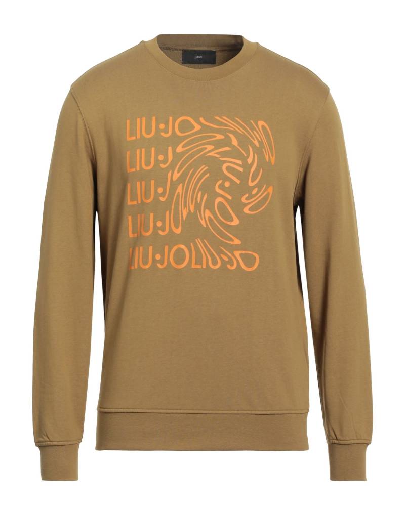 LIU •JO MAN Sweatshirt Herren Khaki von LIU •JO MAN
