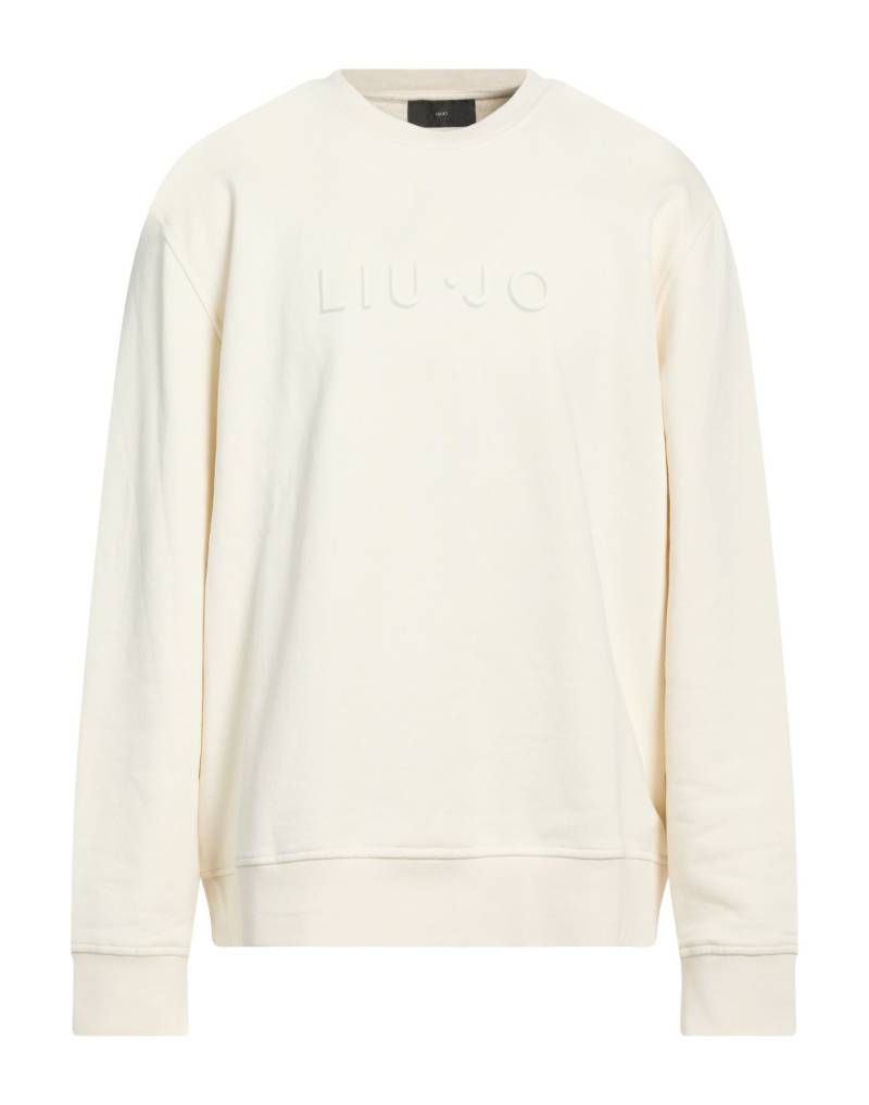 LIU •JO MAN Sweatshirt Herren Off white von LIU •JO MAN