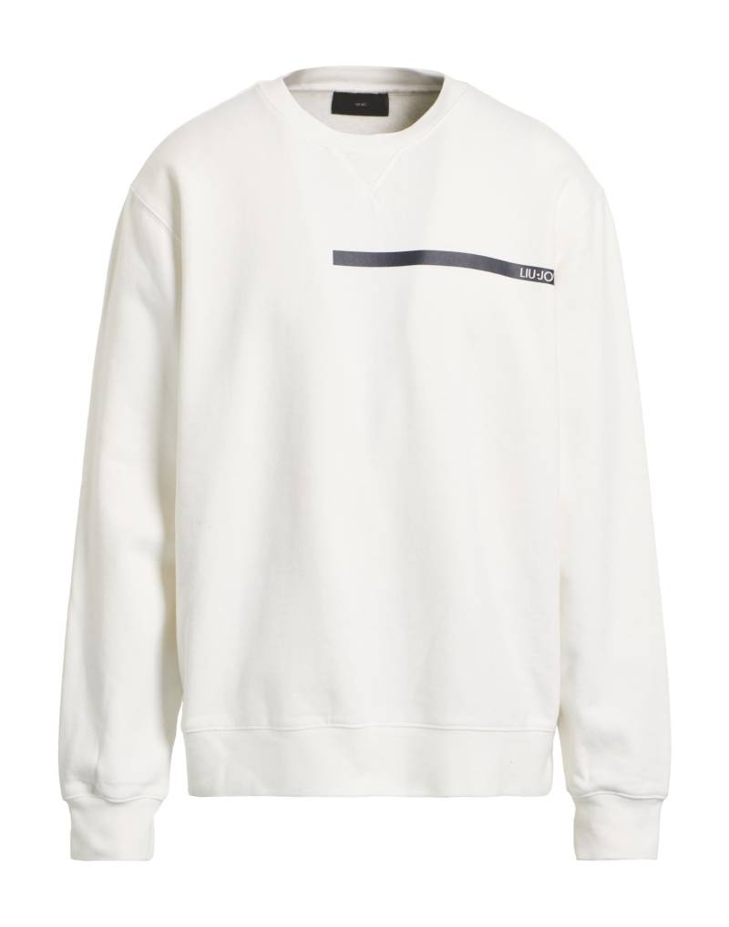 LIU •JO MAN Sweatshirt Herren Weiß von LIU •JO MAN