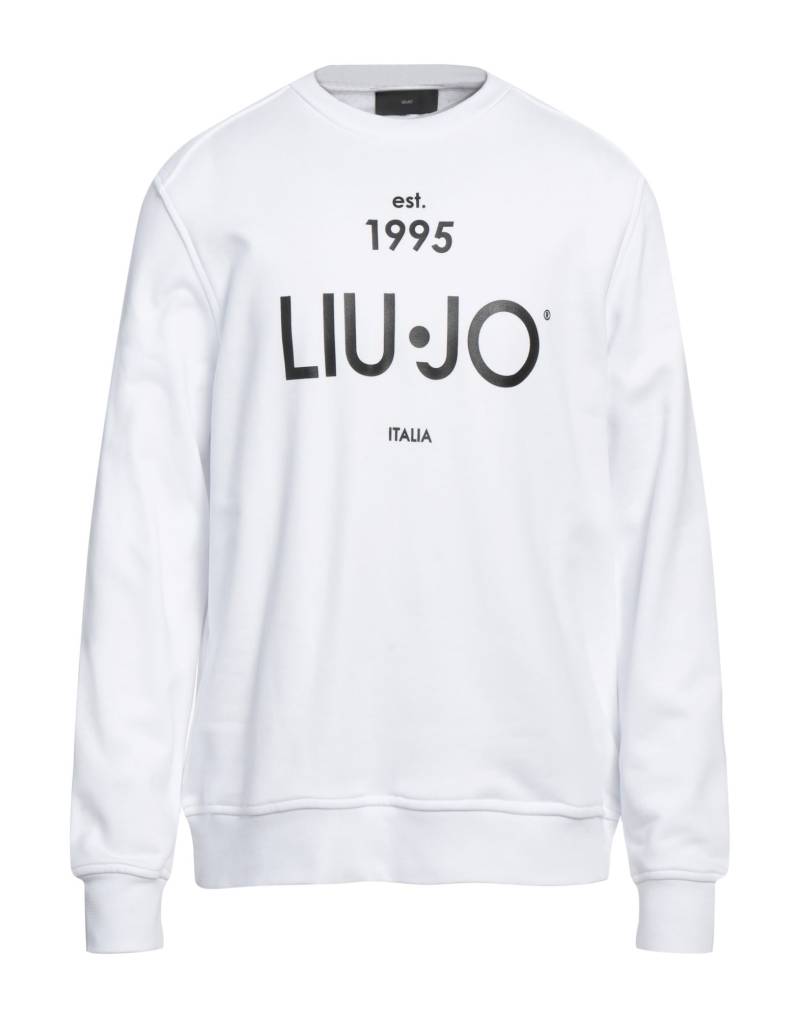 LIU •JO MAN Sweatshirt Herren Weiß von LIU •JO MAN