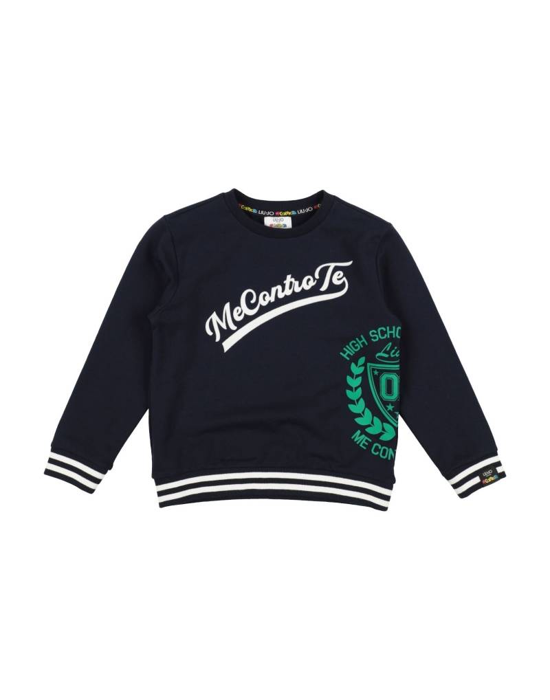 LIU •JO MAN Sweatshirt Kinder Blau von LIU •JO MAN