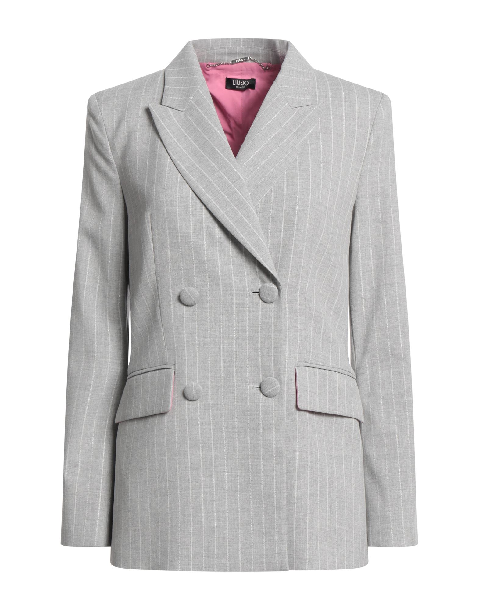 LIU •JO Blazer Damen Hellgrau LIU •JO Blazer Damen Hellgrau von LIU •JO