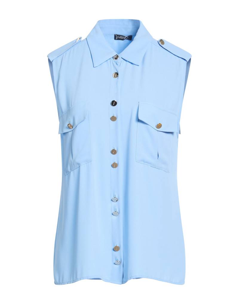 LIU •JO Hemd Damen Hellblau von LIU •JO