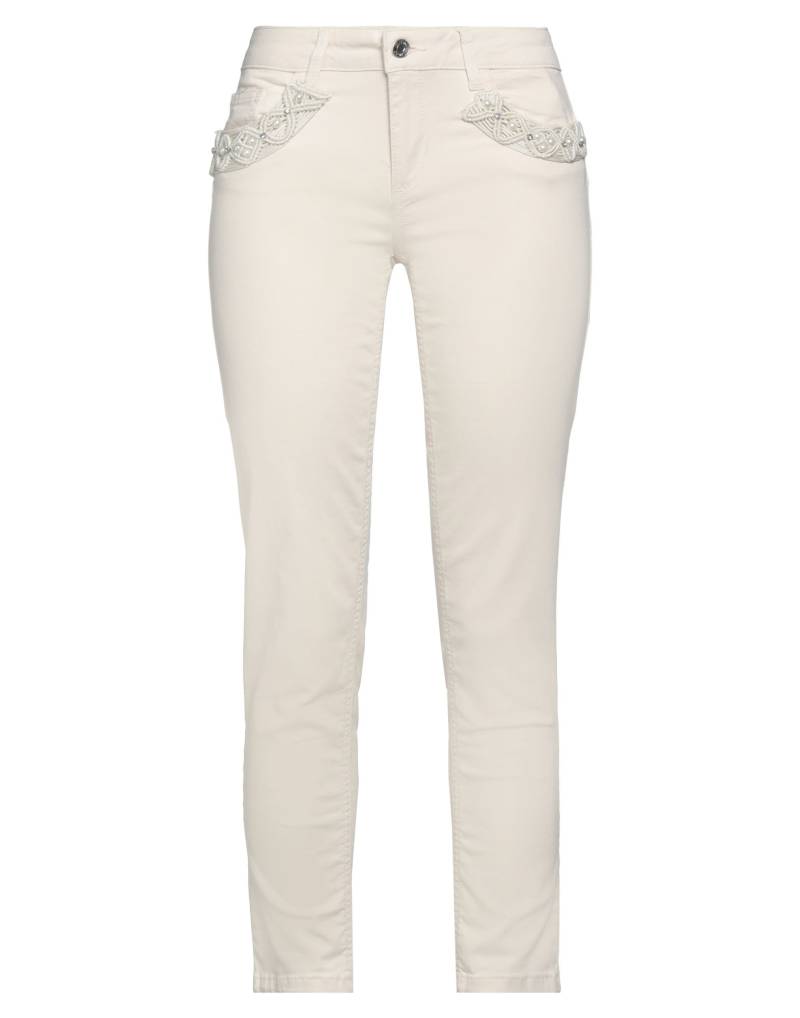 LIU •JO Jeanshose Damen Cremeweiß von LIU •JO