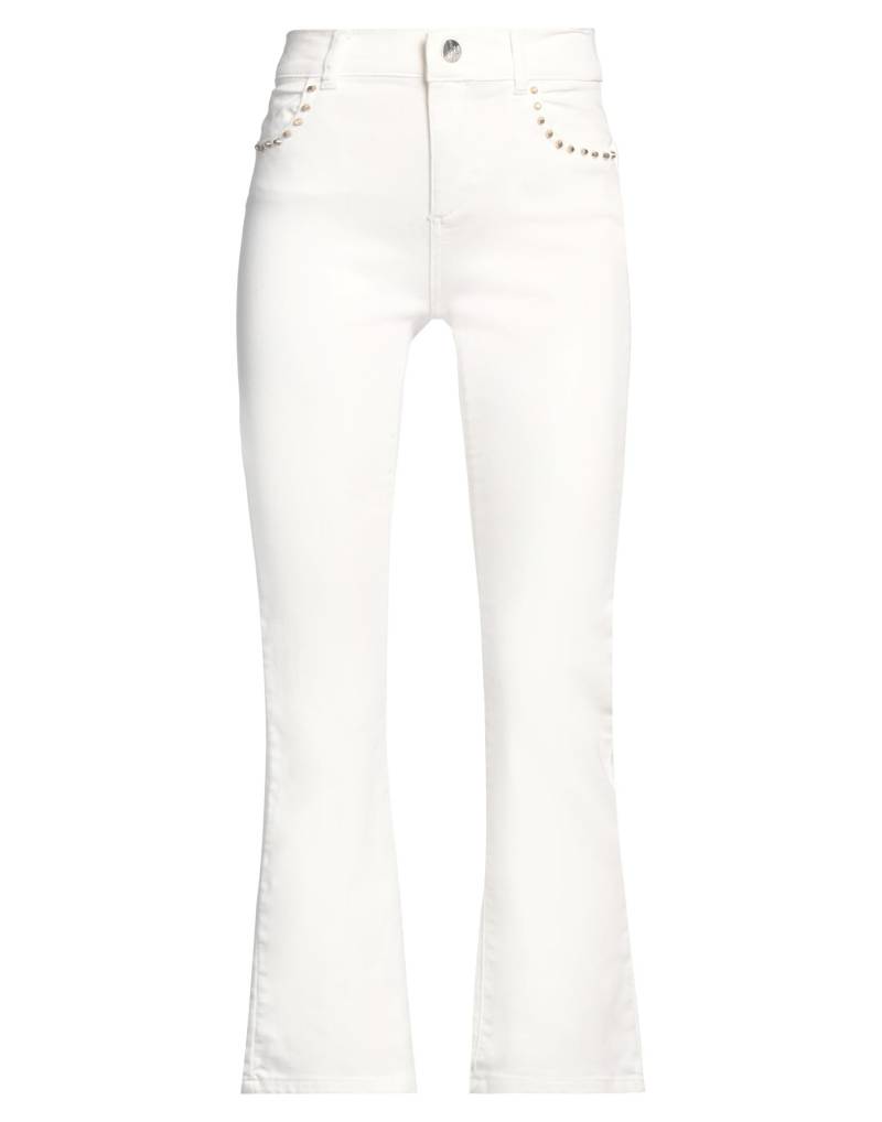 LIU •JO Jeanshose Damen Off white von LIU •JO